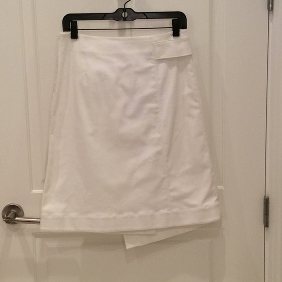 NWT Tory Burch Denise Faux-Wrap Denim Denise Skirt - Picture 5 of 7